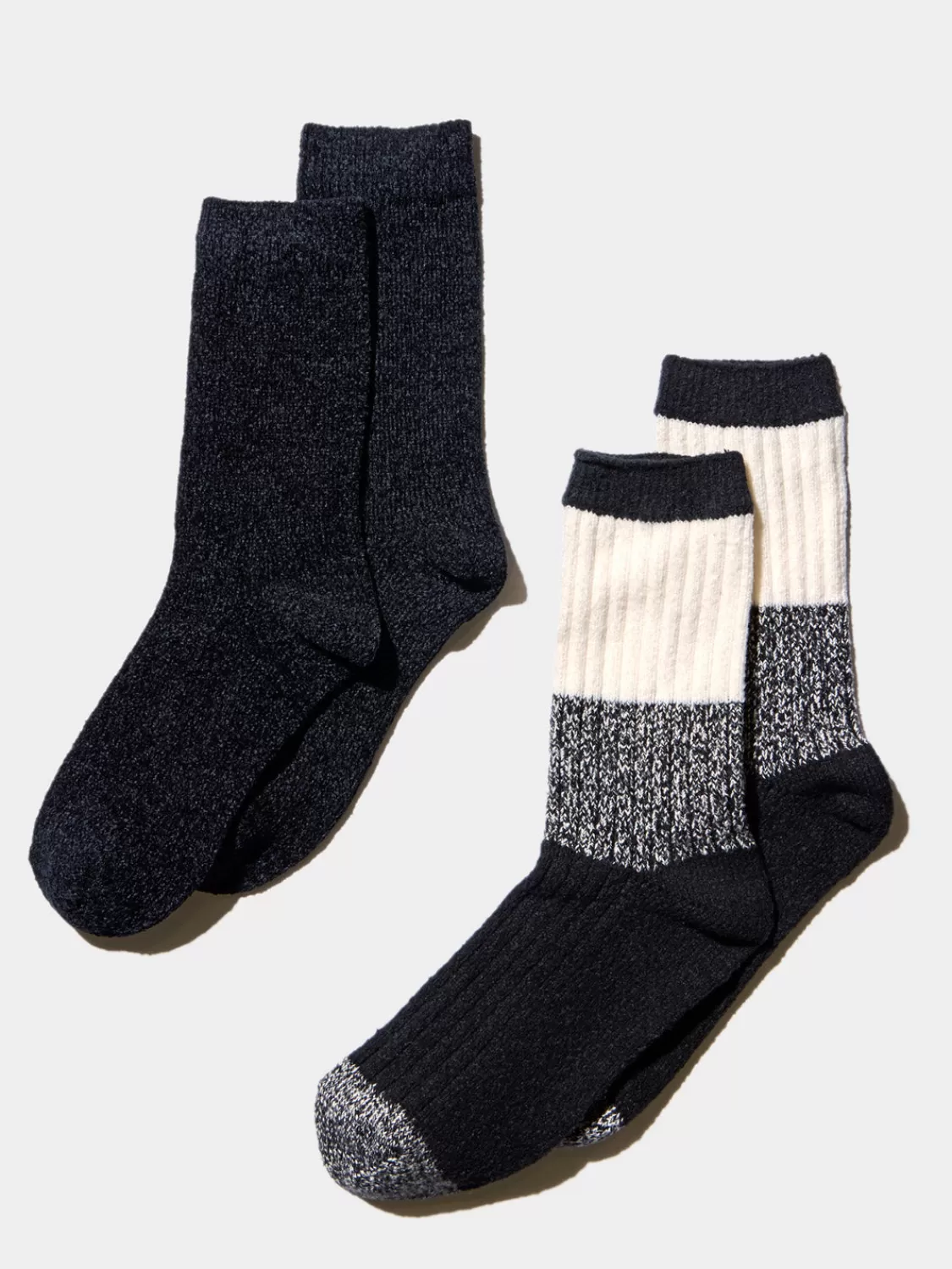 Suzy Shier Socks & Tights*2-Pack Cozy Socks