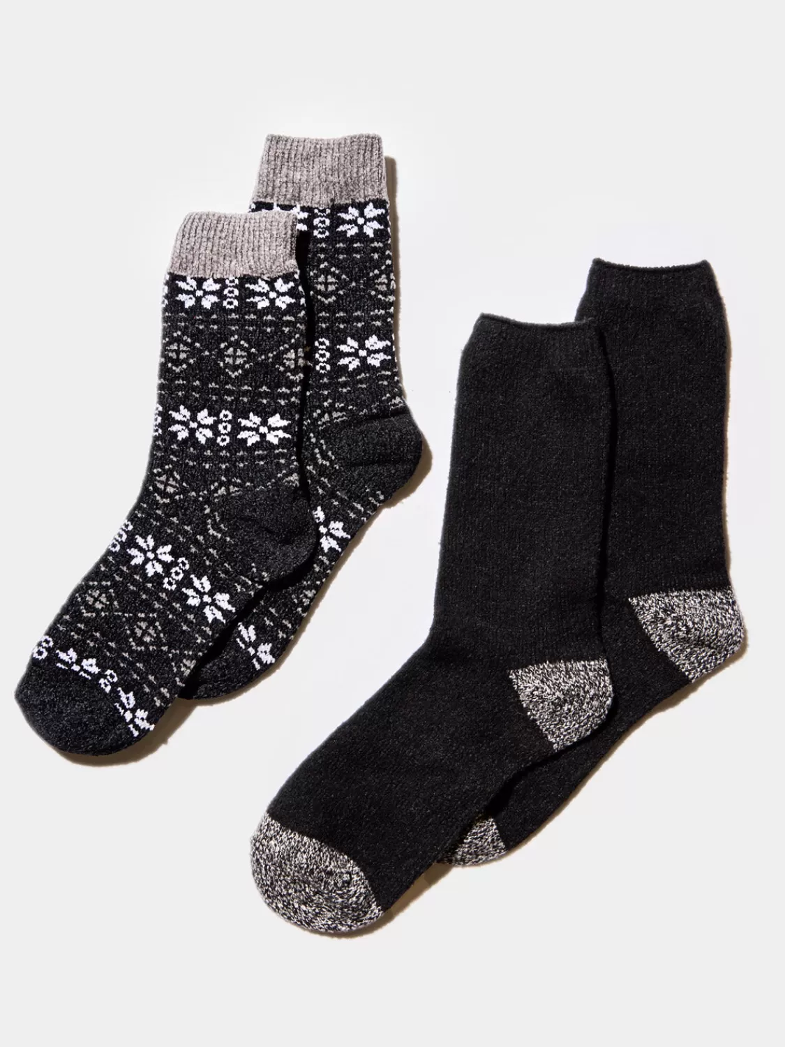 Suzy Shier Socks & Tights*2-Pack Mixed Holiday Socks