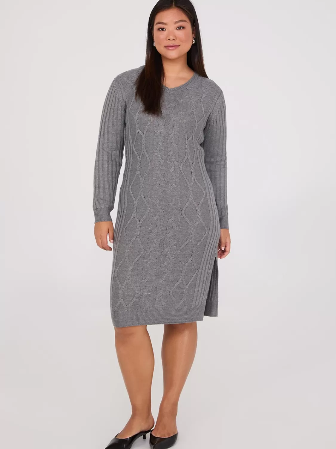 Suzy Shier Casual Dresses | Midi & Maxi*Cable Knit Sweater Dress
