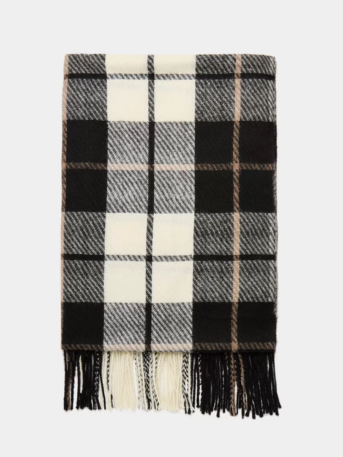 Suzy Shier Hats & Scarves & Gloves*Check Plaid Scarf