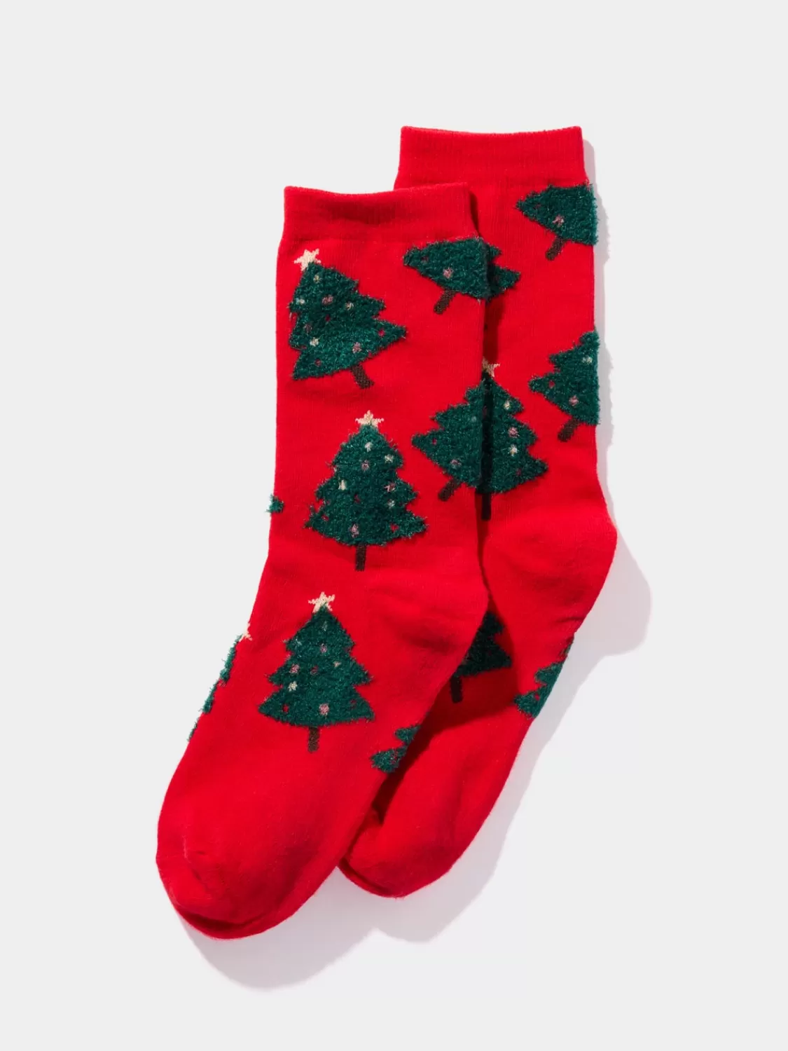 Suzy Shier Socks & Tights*Christmas Tree Socks