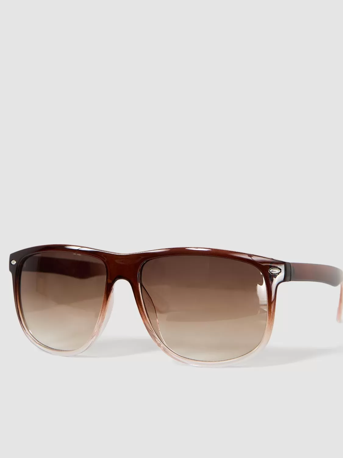 Suzy Shier Sunglasses*Clear Frame Wayfarer Sunglasses