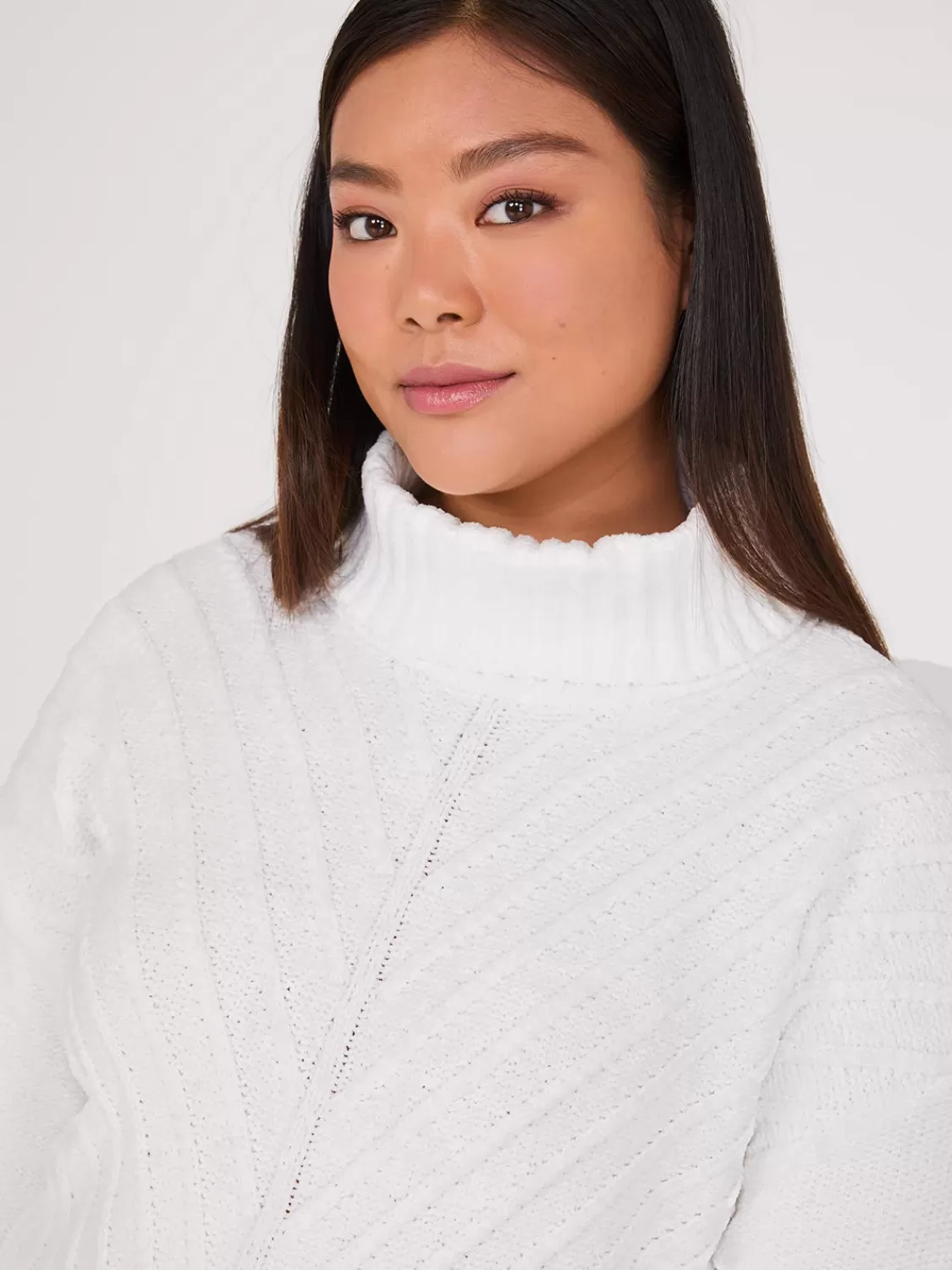 Suzy Shier Long Sleeve | Sweaters & Cardigans*Cowl Neck Chenille Sweater
