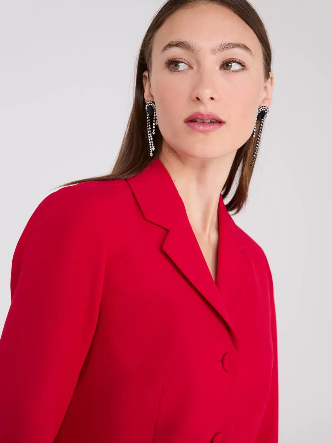 Suzy Shier Suiting | Blazers & Vests*Cropped Blazer