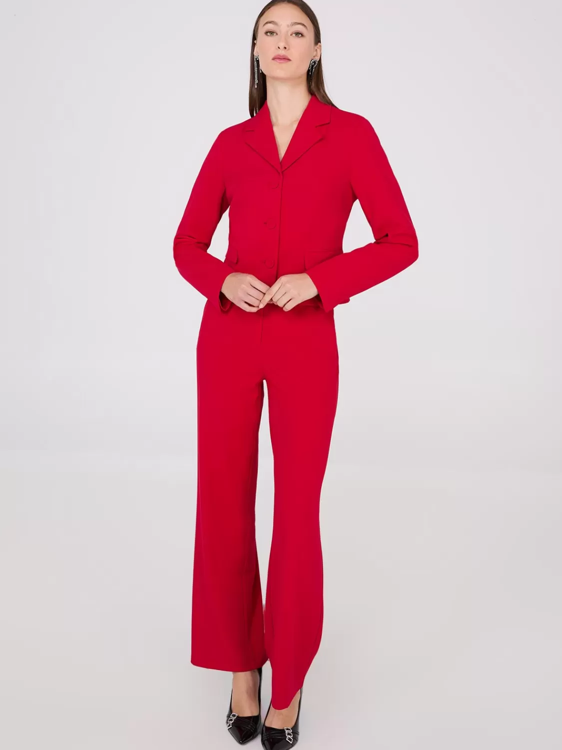 Suzy Shier Suiting | Blazers & Vests*Cropped Blazer