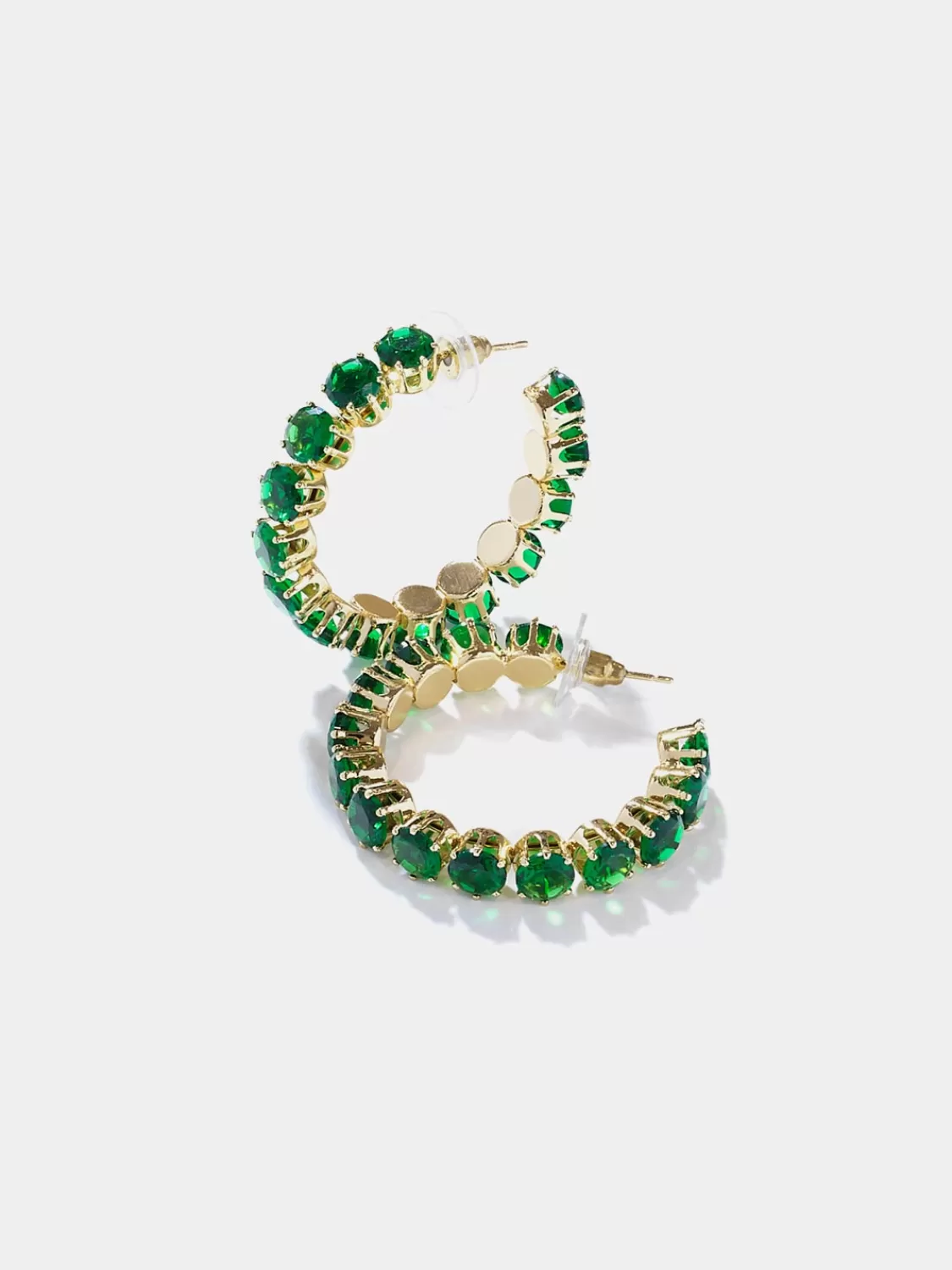 Suzy Shier Jewelry By Le Château*Crystal Hoop Earring