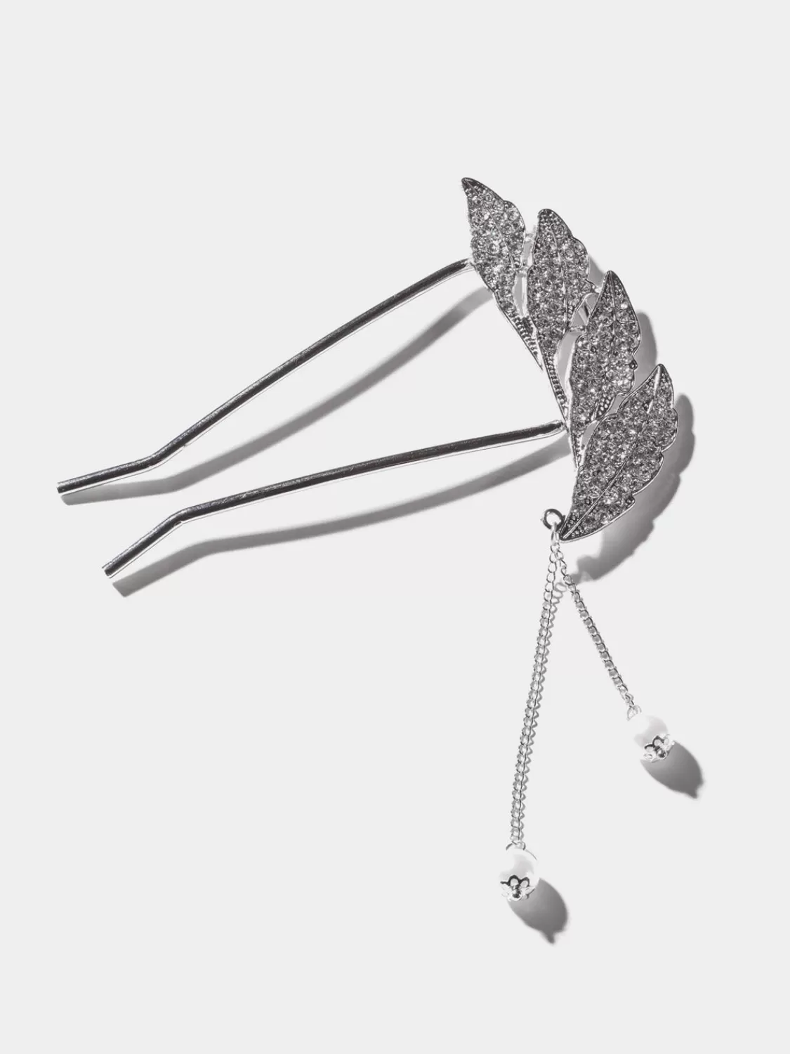 Suzy Shier Jewelry By Le Château*Decorative Jewelled Feather Hair Pin