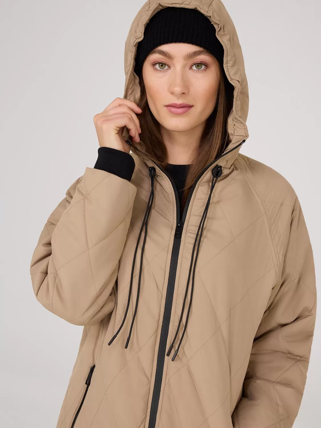 Suzy Shier Puffers & Jackets | Puffers & Jackets*Diamond Quilted Puffer