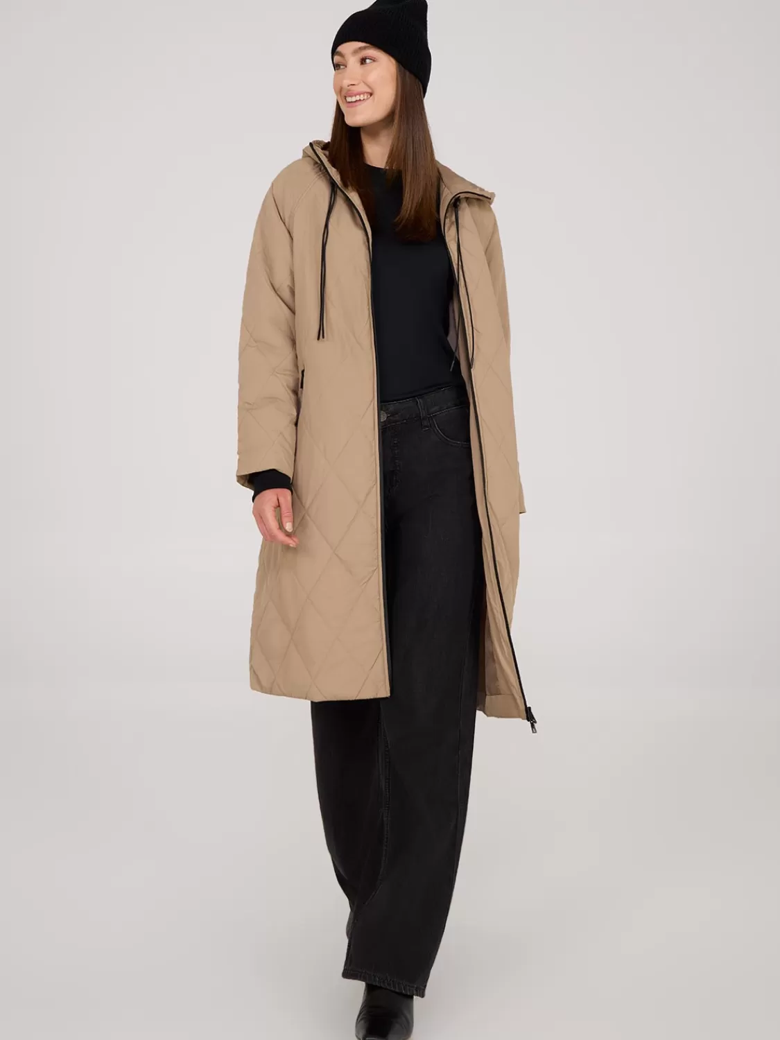 Suzy Shier Puffers & Jackets | Puffers & Jackets*Diamond Quilted Puffer