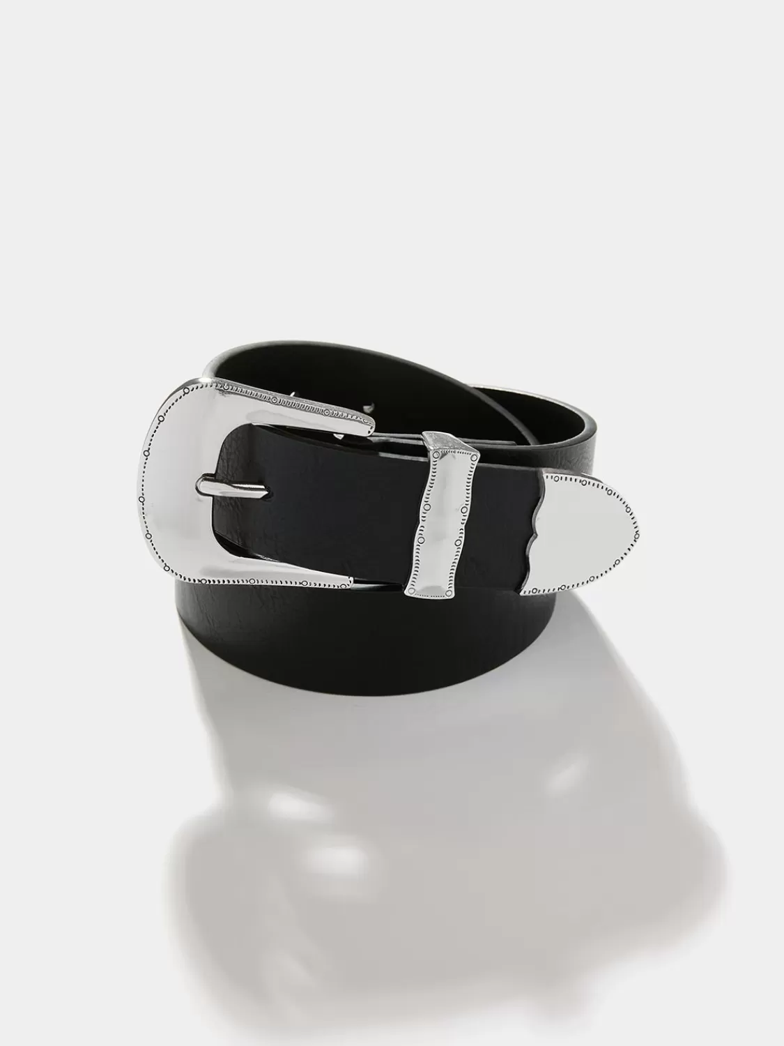 Suzy Shier Belts, Handbags & Shoes*Faux Leather Horseshoe Buckle Belt