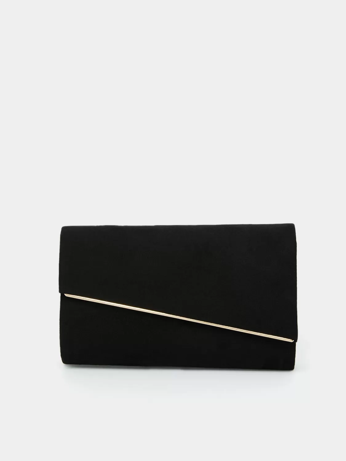 Suzy Shier Handbags By Le Château*Faux Suede Clutch