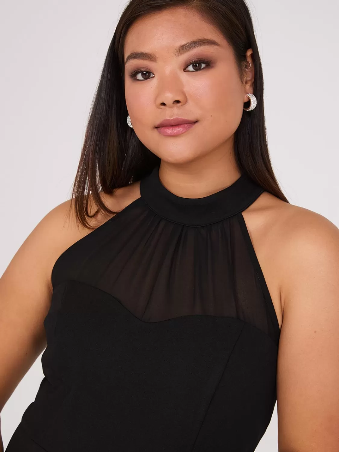 Suzy Shier Mini | Party Dresses*Fit & Flare Halter Neck Dress