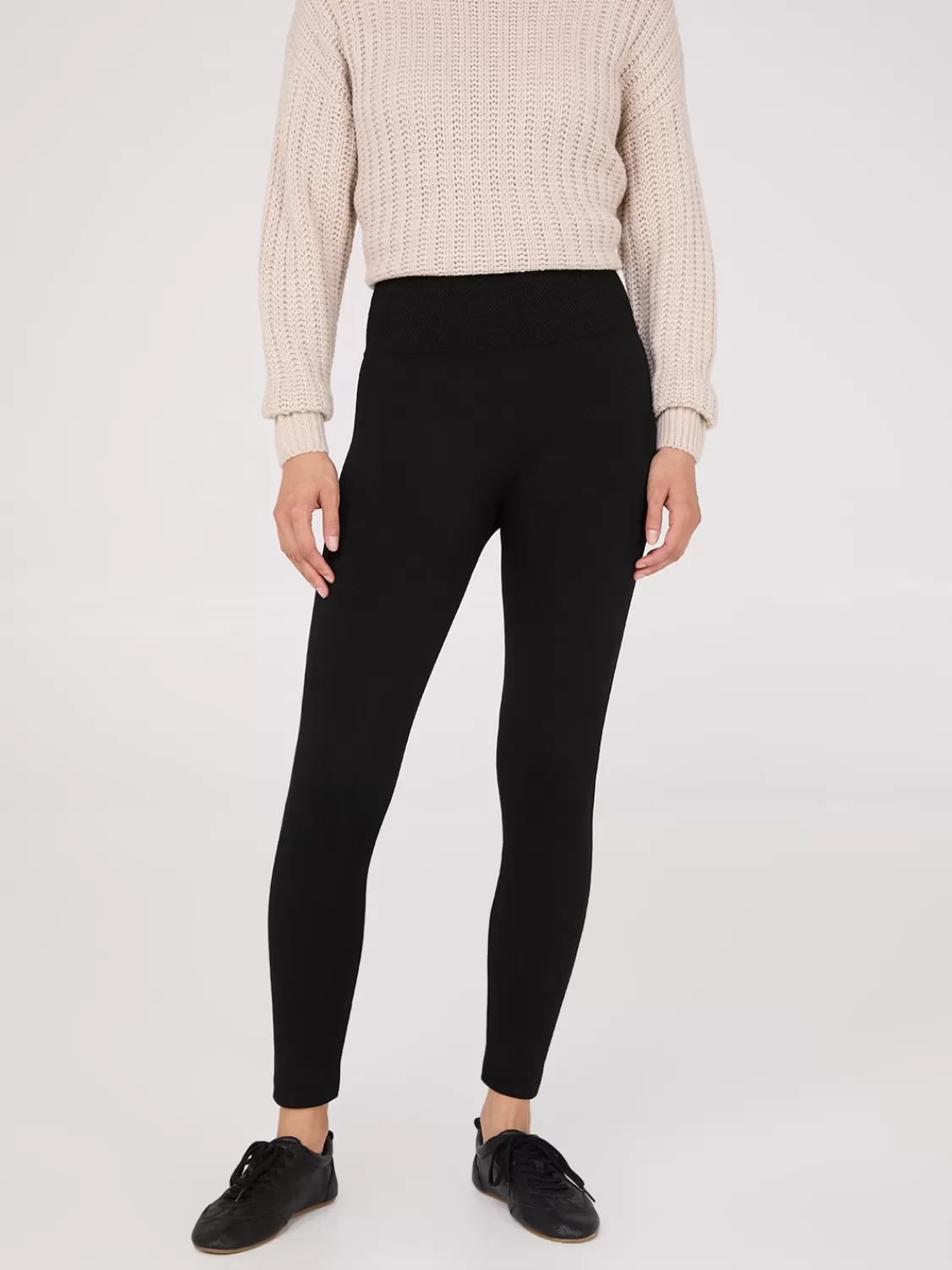 Suzy Shier Leggings & Sweatpants*High-Rise Fleece Lined Seamless Leggings
