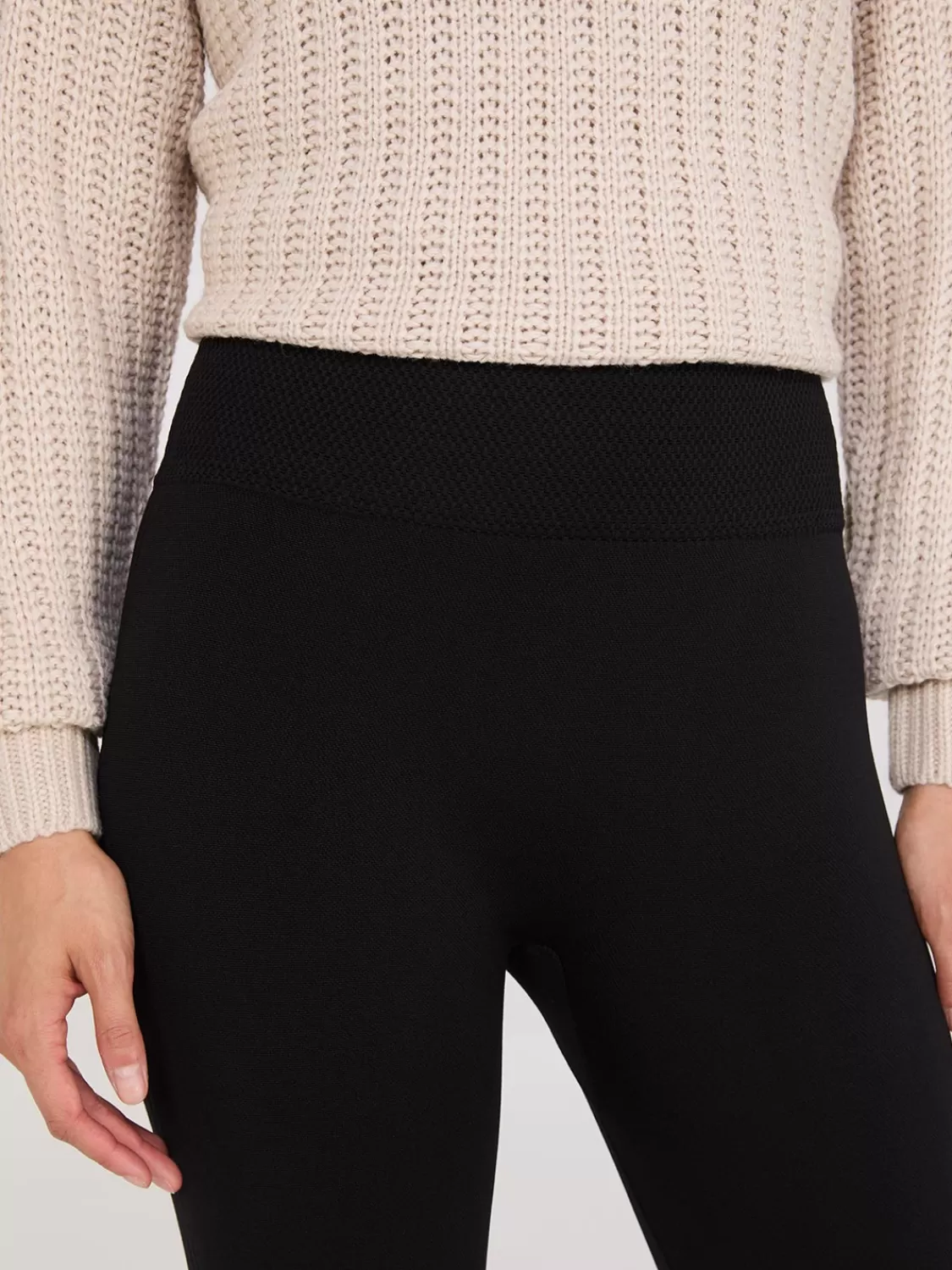 Suzy Shier Leggings & Sweatpants*High-Rise Fleece Lined Seamless Leggings