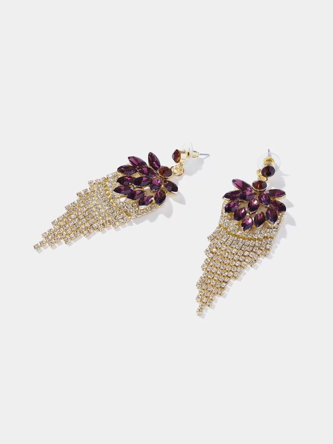 Suzy Shier Jewelry By Le Château*Jewelled Chandelier Earring
