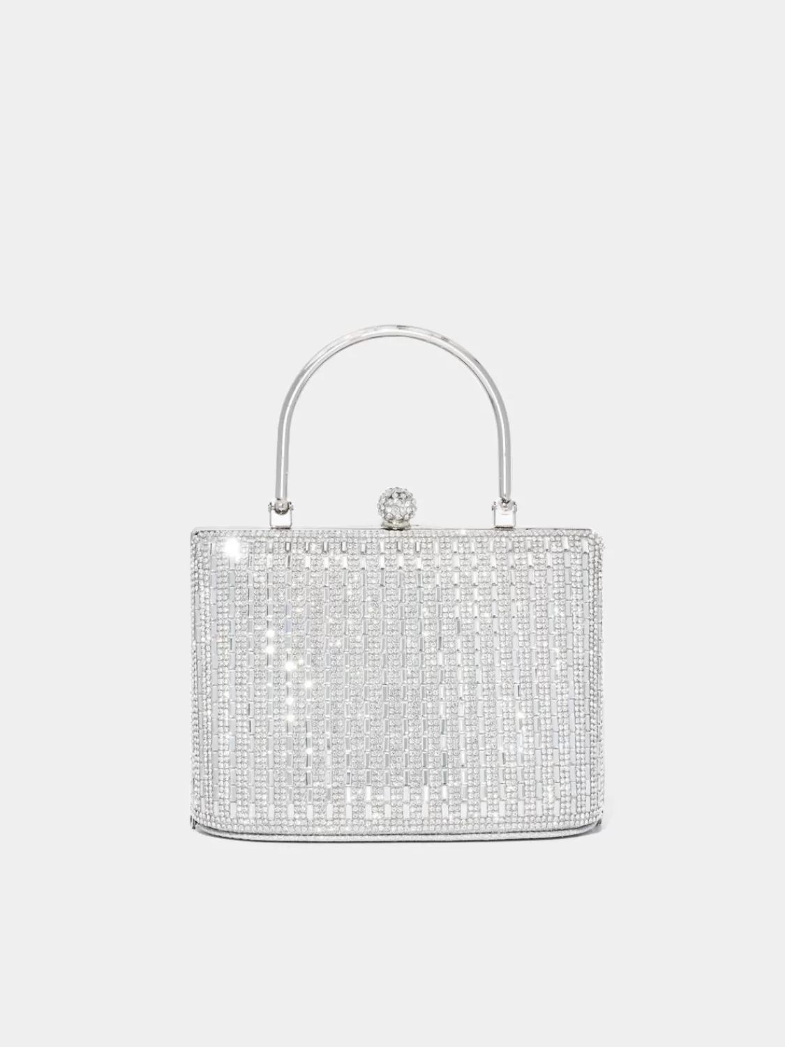 Suzy Shier Handbags By Le Château*Jewelled Minaudiere With Top Handle