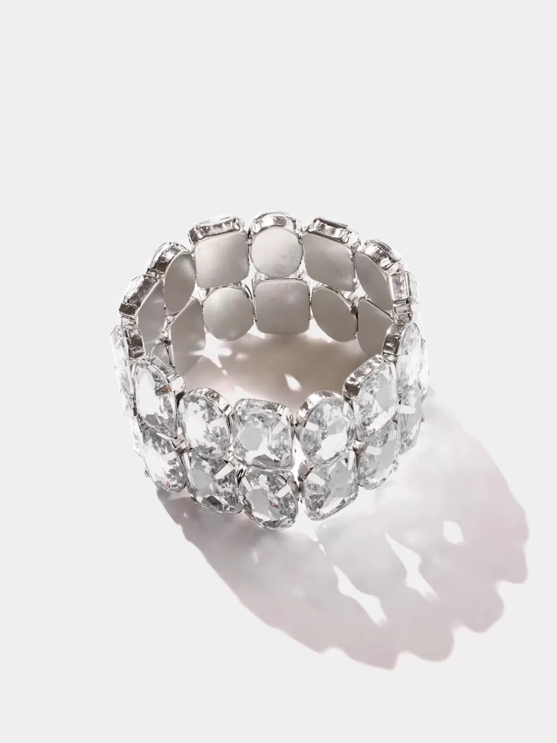 Suzy Shier Jewelry By Le Château*Large Gem Stretch Bracelet