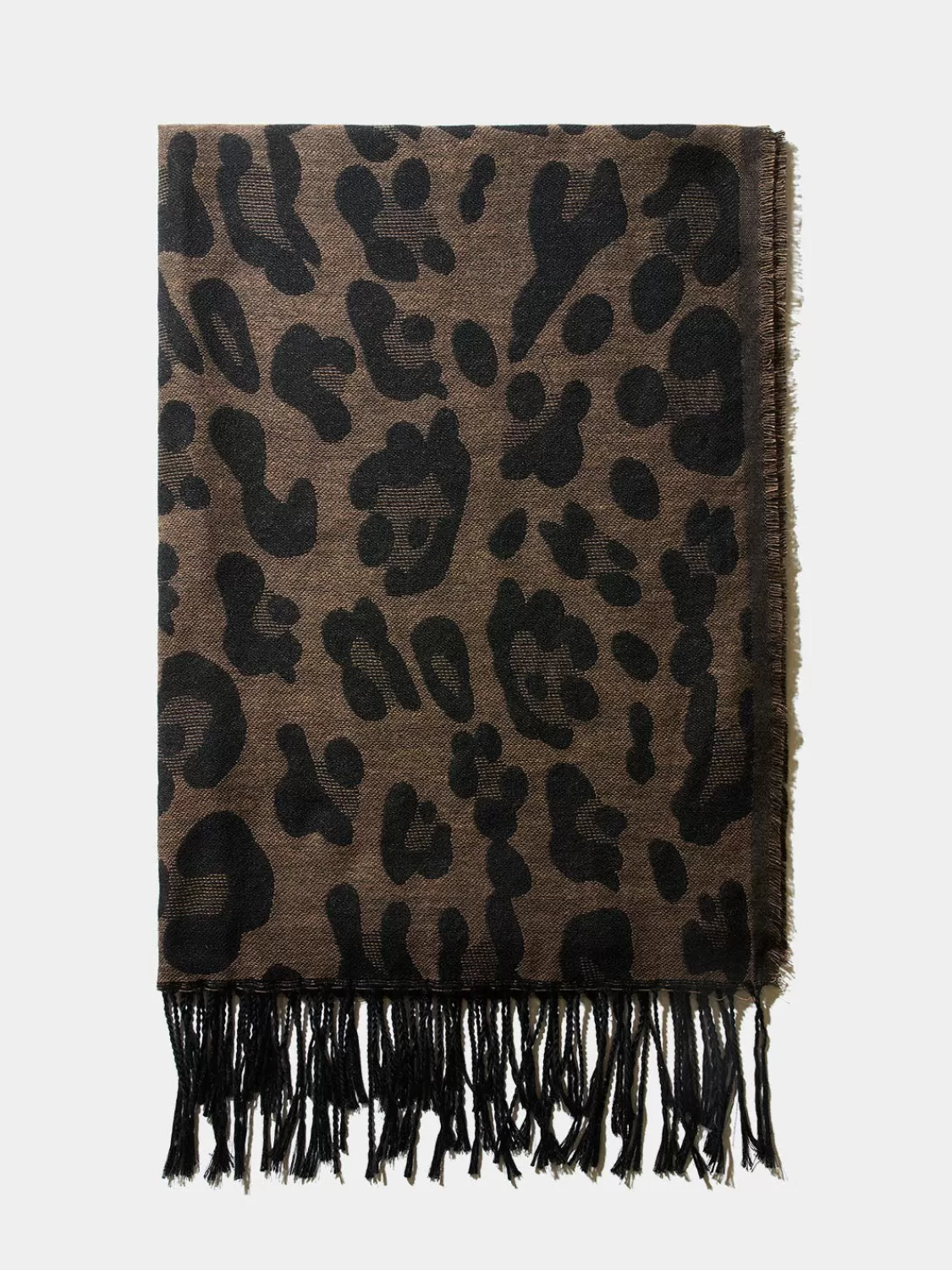 Suzy Shier Hats & Scarves & Gloves*Leopard Print Scarf