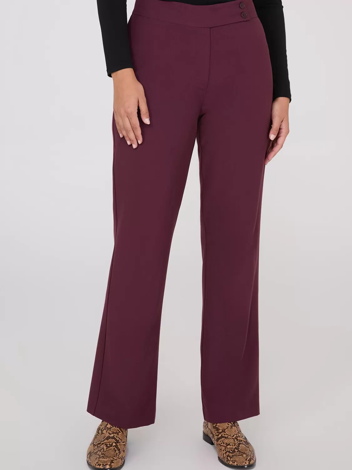 Suzy Shier Bottoms | Pants*Mid-Rise Bootcut Pants
