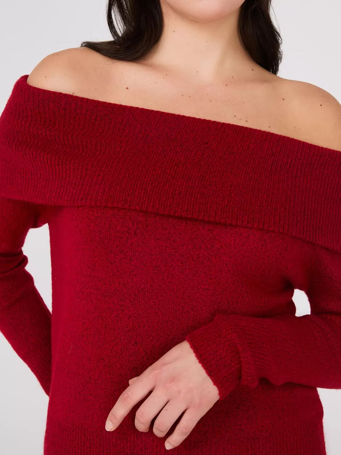 Suzy Shier Long Sleeve | Sweaters & Cardigans*Off-The-Shoulder Sweater