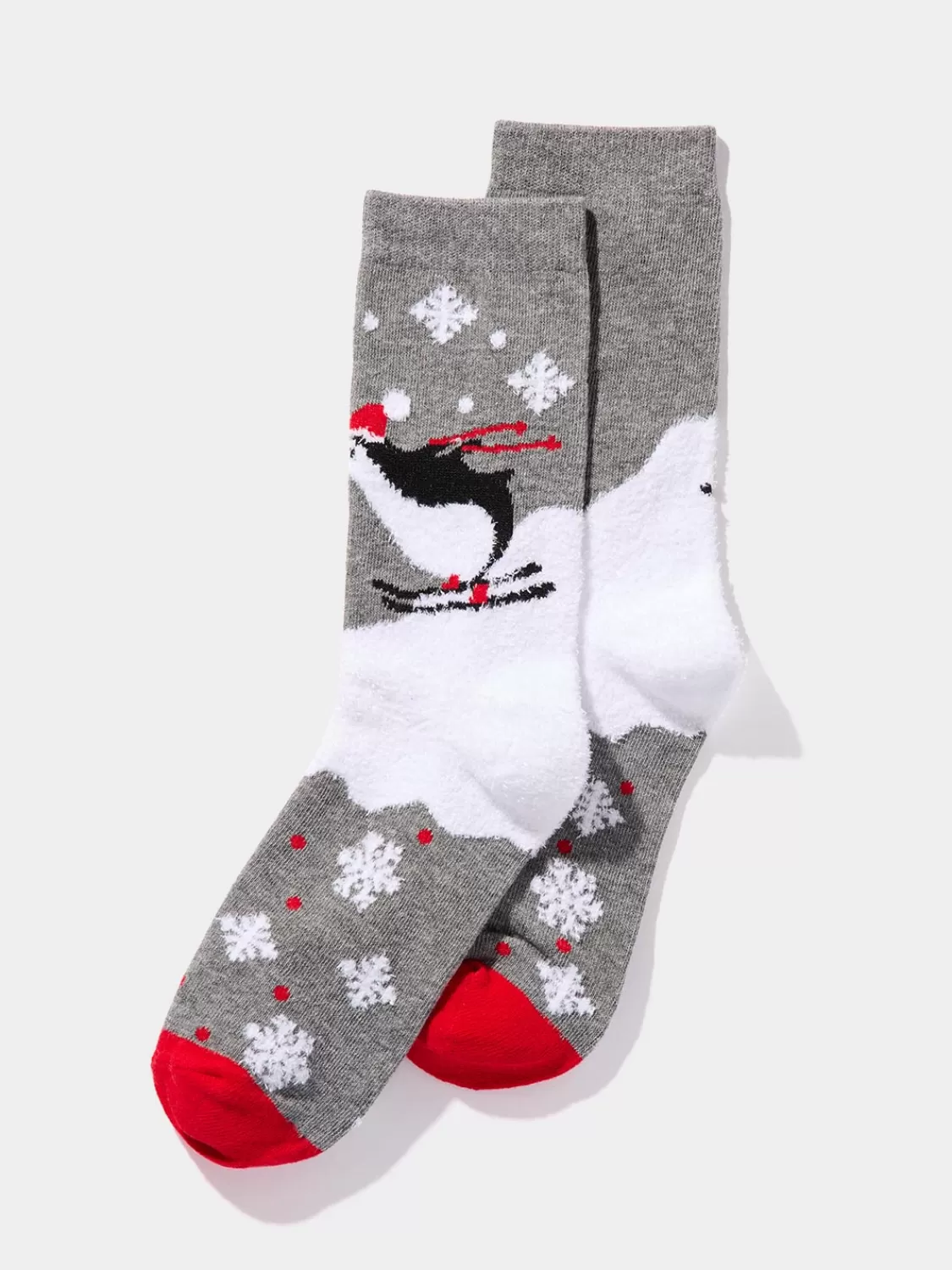 Suzy Shier Socks & Tights*Penguin Christmas Socks