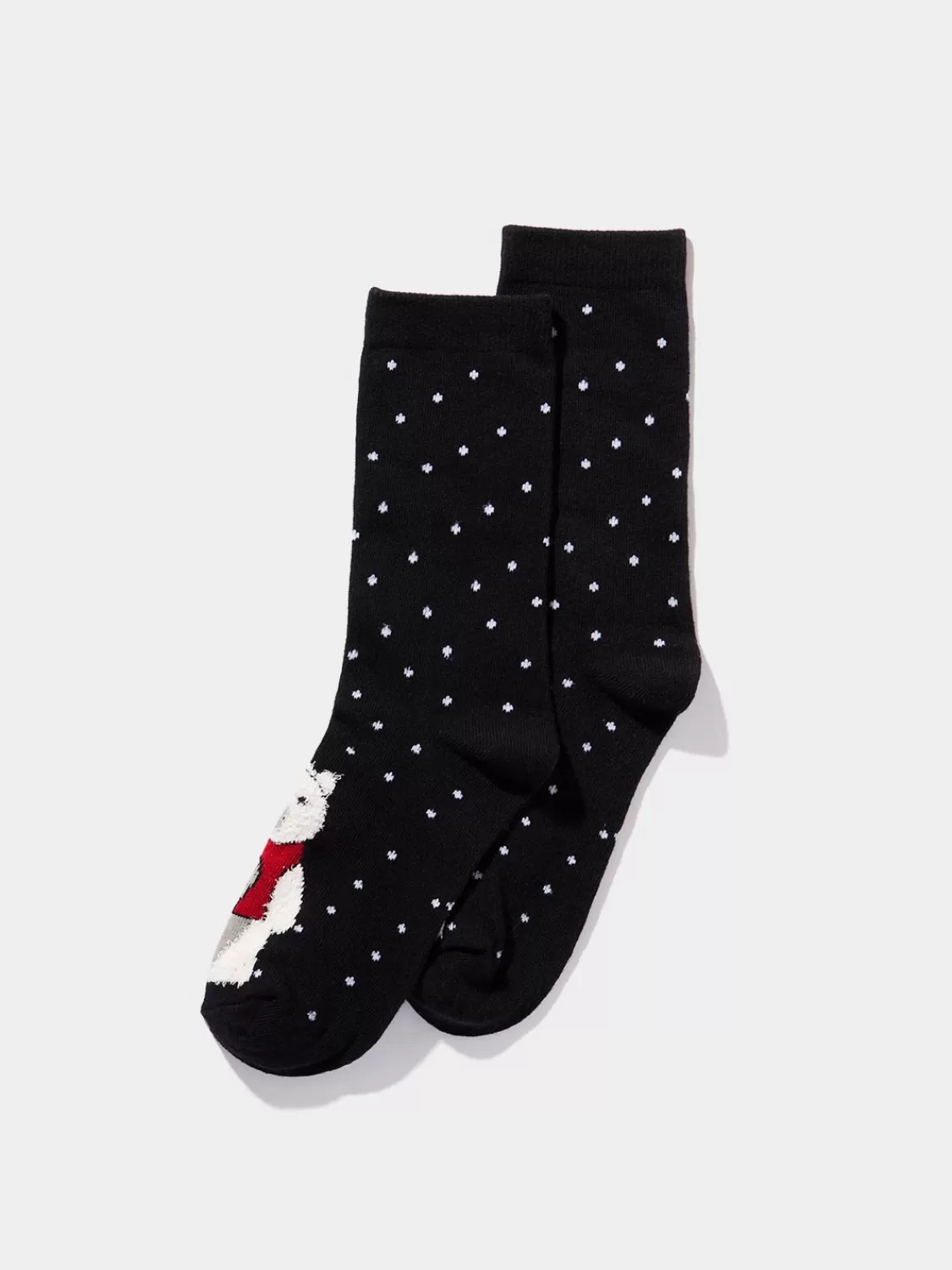 Suzy Shier Socks & Tights*Polar Bear Christmas Socks