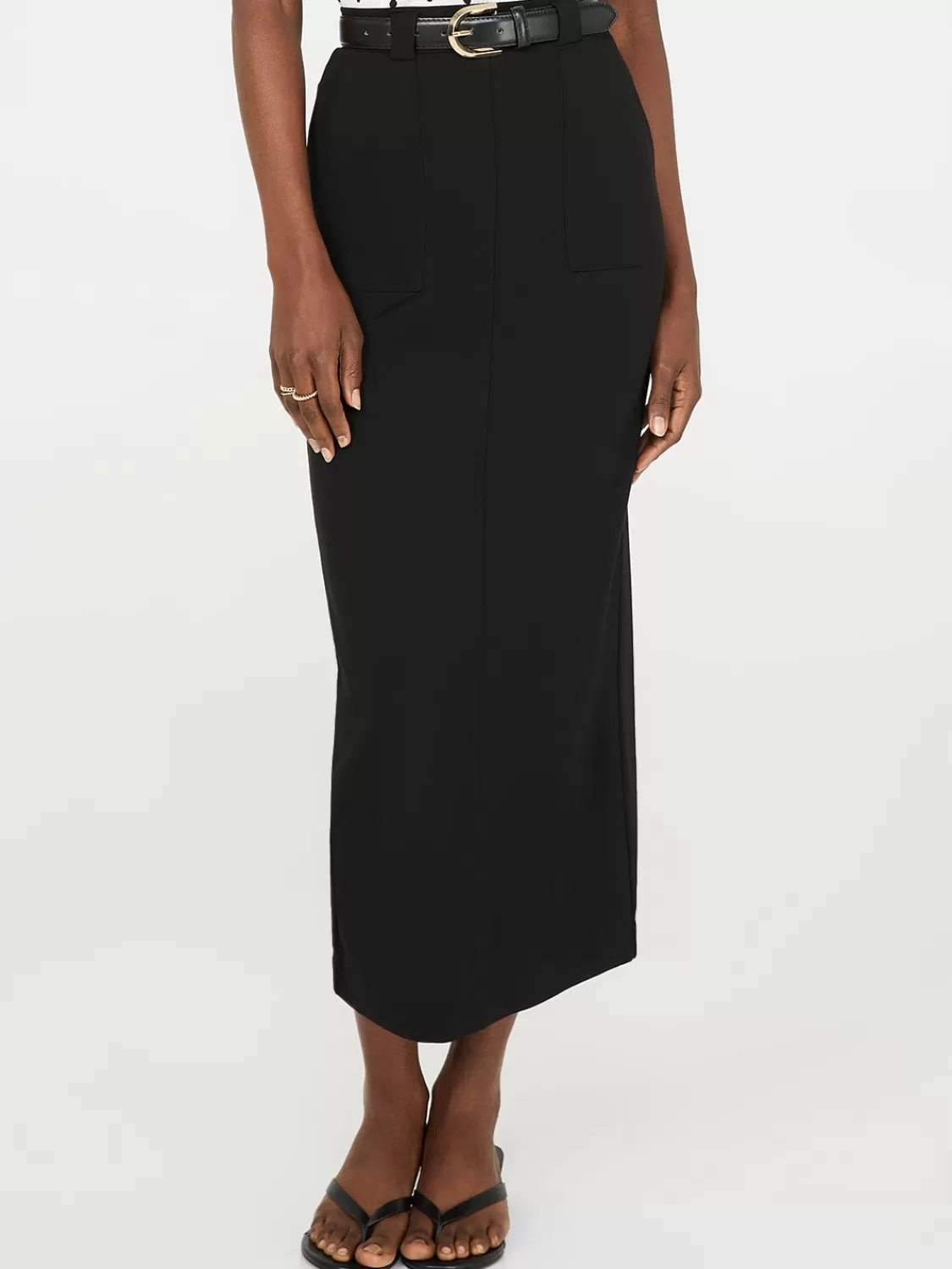 Suzy Shier Bottoms | Skirts*Porkchop Pocket Column Skirt