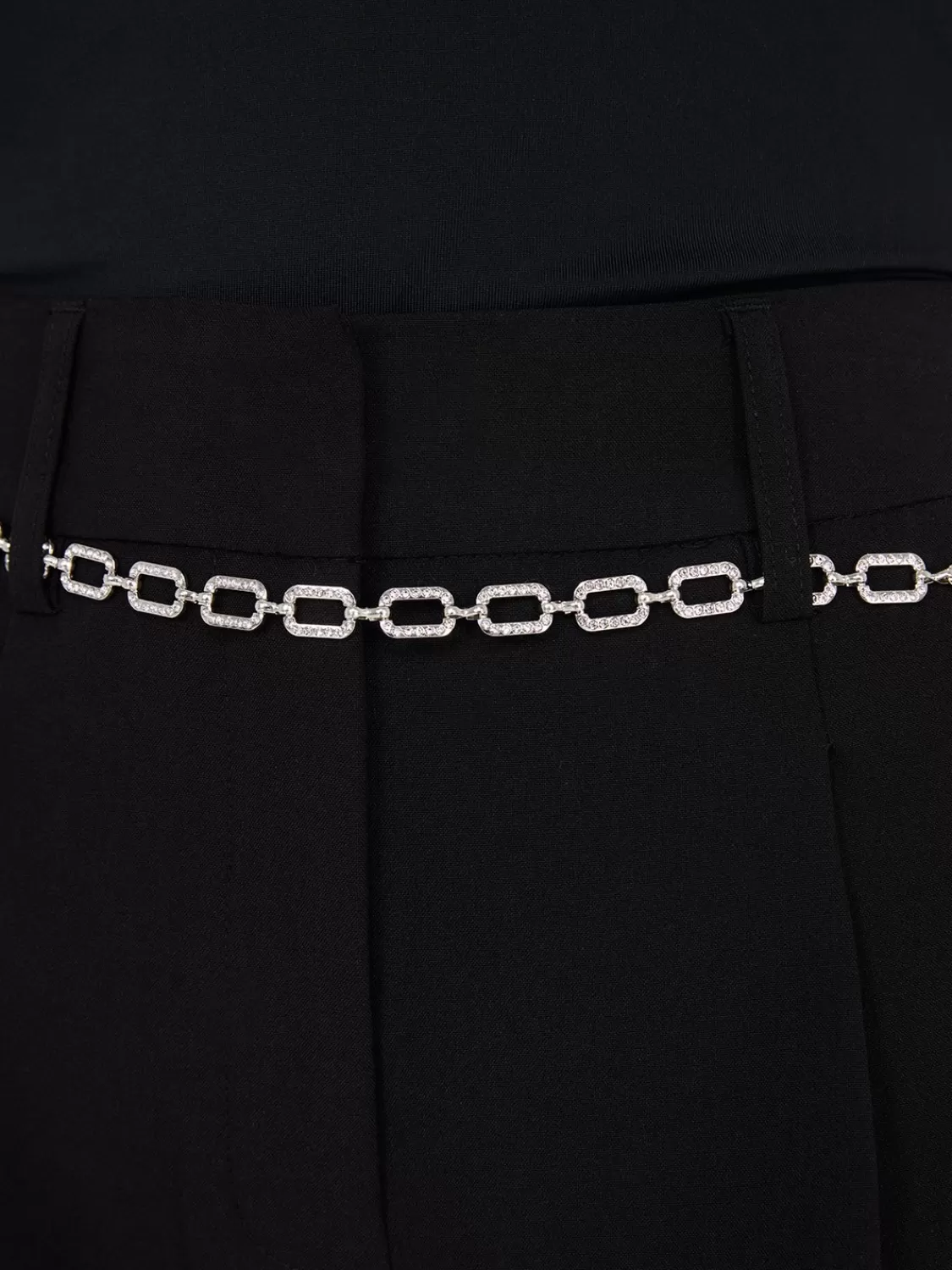 Suzy Shier Belts, Handbags & Shoes*Rhinestone Chain Belt