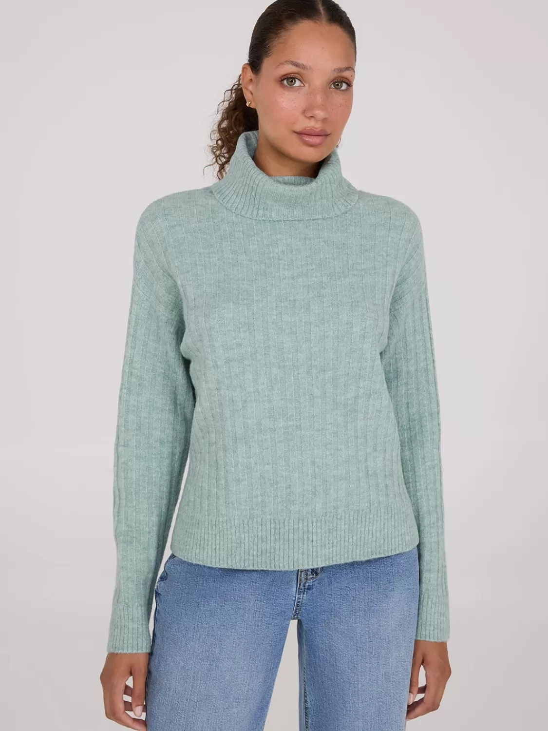 Suzy Shier Long Sleeve | Sweaters & Cardigans*Ribbed Turtleneck Sweater