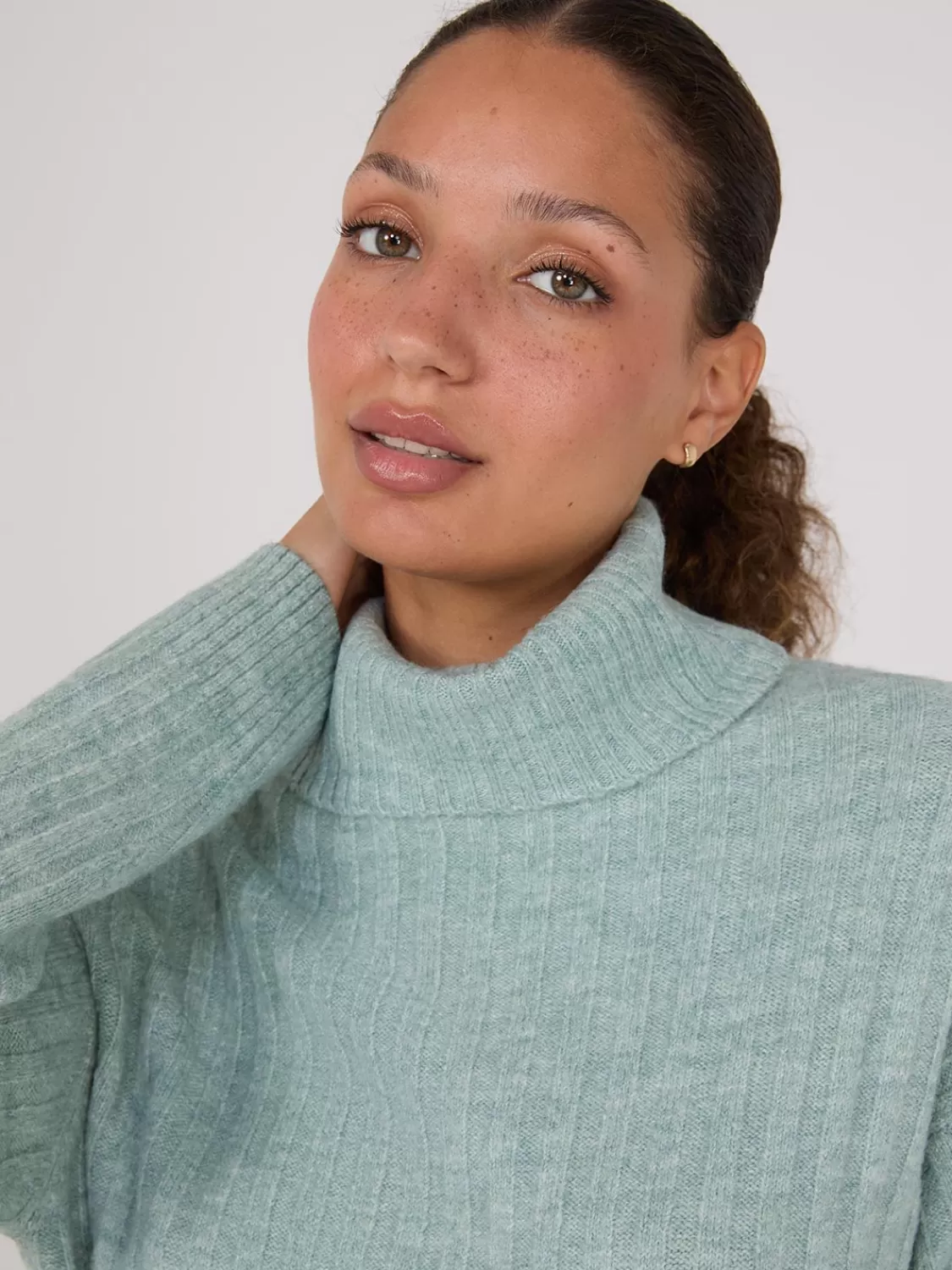 Suzy Shier Long Sleeve | Sweaters & Cardigans*Ribbed Turtleneck Sweater