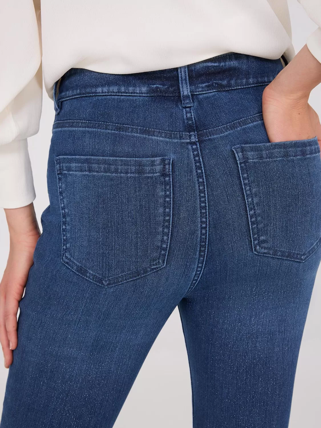 Suzy Shier Jeans | Pants*Shimmer Skinny Leg Jeans