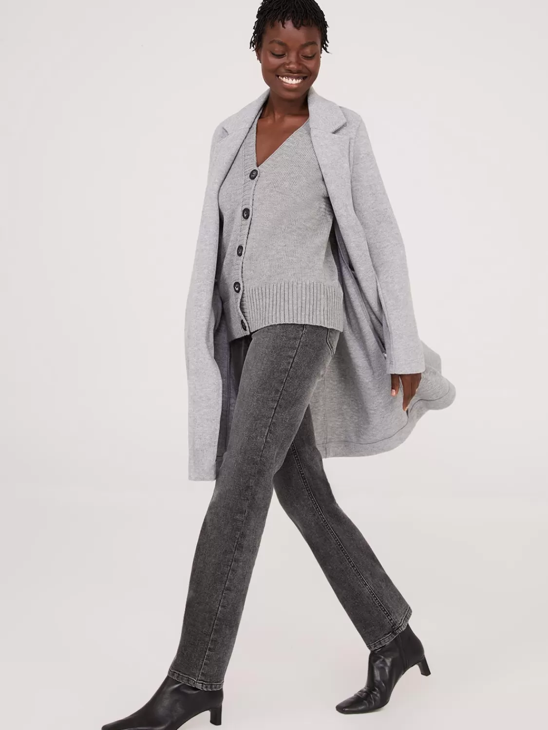 Suzy Shier Sleeveless | Sweaters & Cardigans*Sleeveless Button-Front Sweater Vest