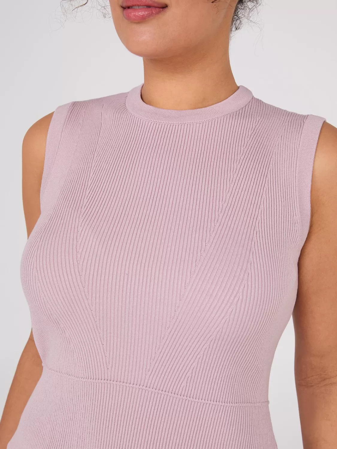 Suzy Shier Sleeveless | Sweaters & Cardigans*Sleeveless Ribbed Sweater