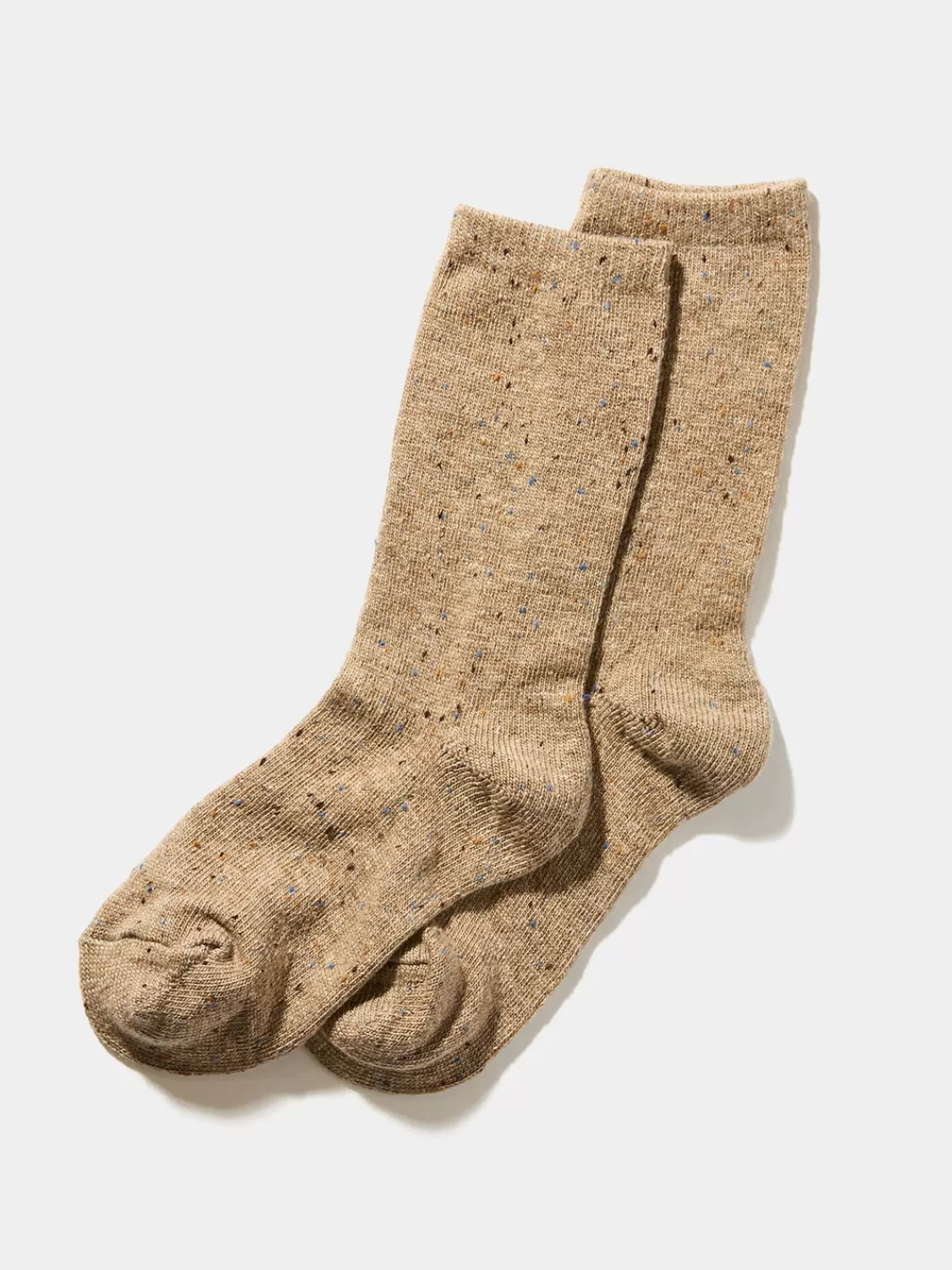 Suzy Shier Socks & Tights*Speckled Crew Socks