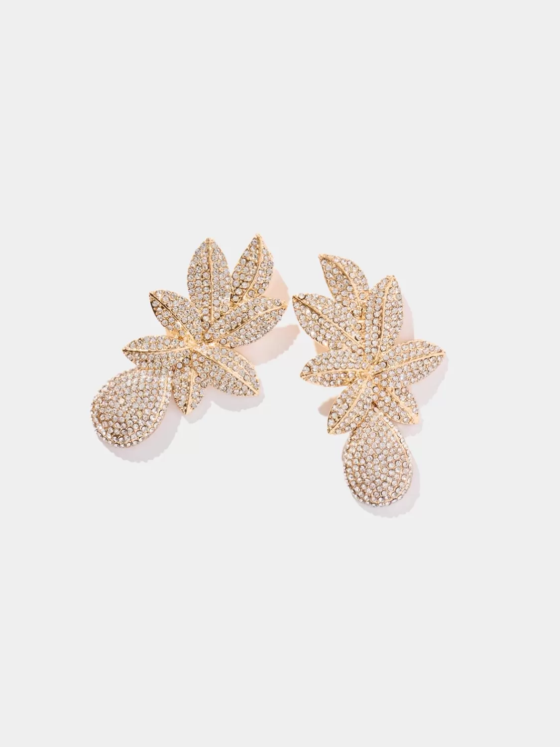 Suzy Shier Jewelry By Le Château*Statement Leaf & Tear Drop Earring