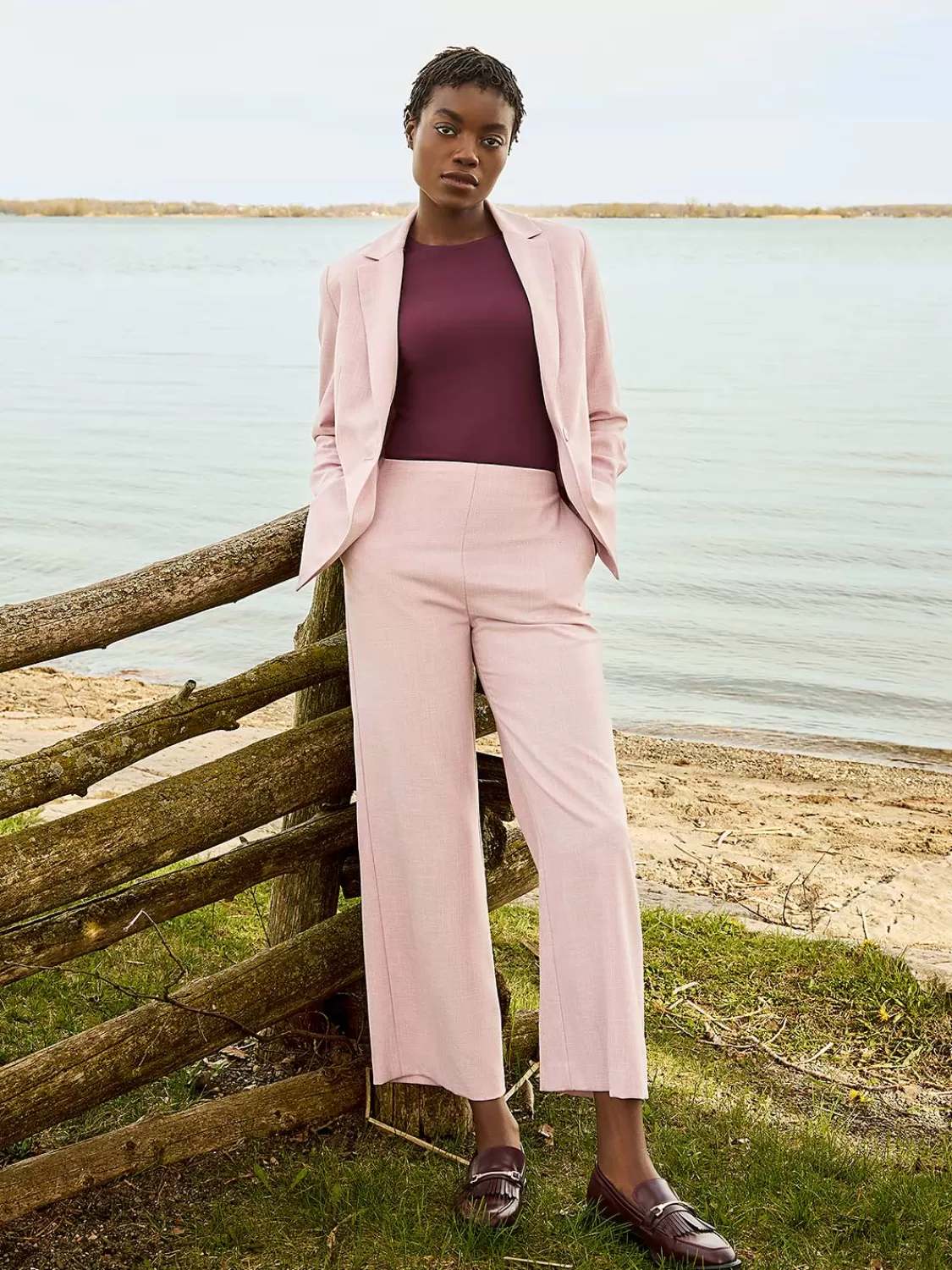 Suzy Shier Suiting | Bottoms*Straight Leg Pants