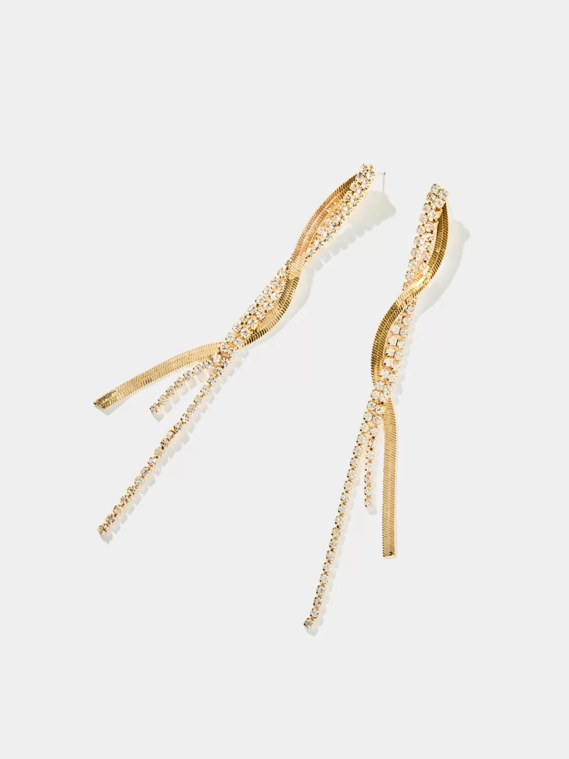 Suzy Shier Jewelry By Le Château*Twist Fringe Earring