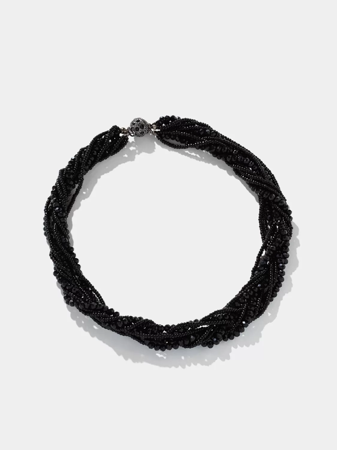 Suzy Shier Jewelry By Le Château*Twisted Beaded Necklace