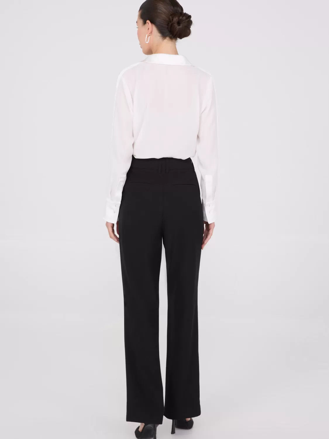 Suzy Shier Bottoms | Pants*Wide-Leg Pleated Pants
