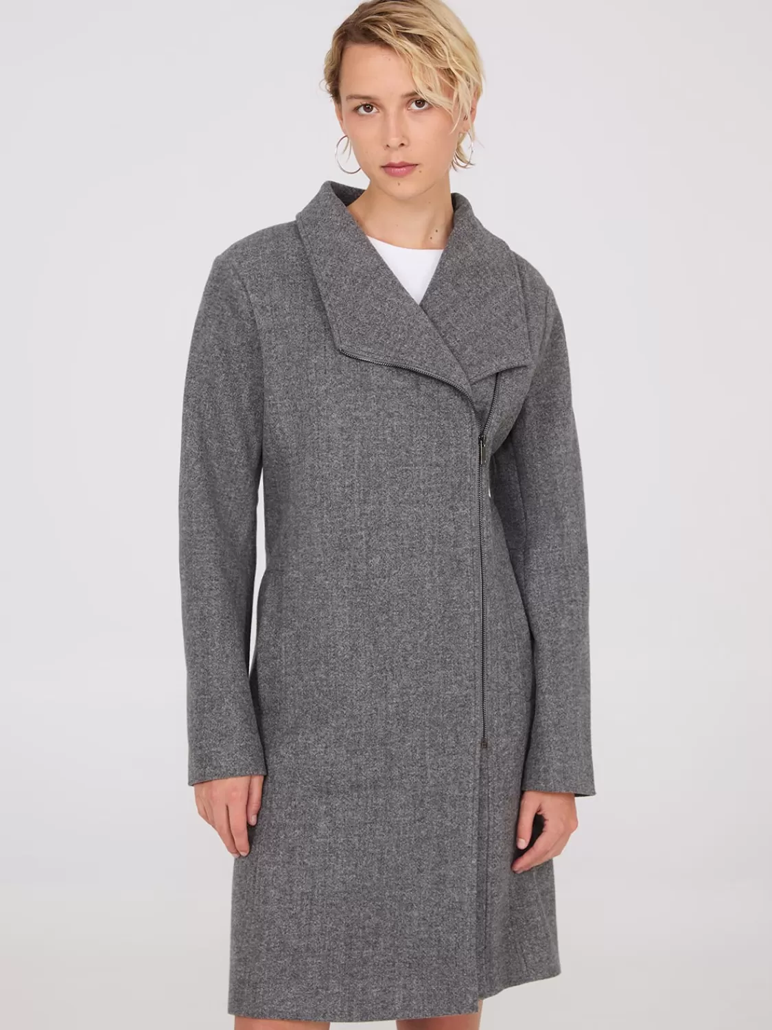 Suzy Shier Coats | Coats*Wrap Collar Coat